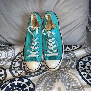 Blue converse